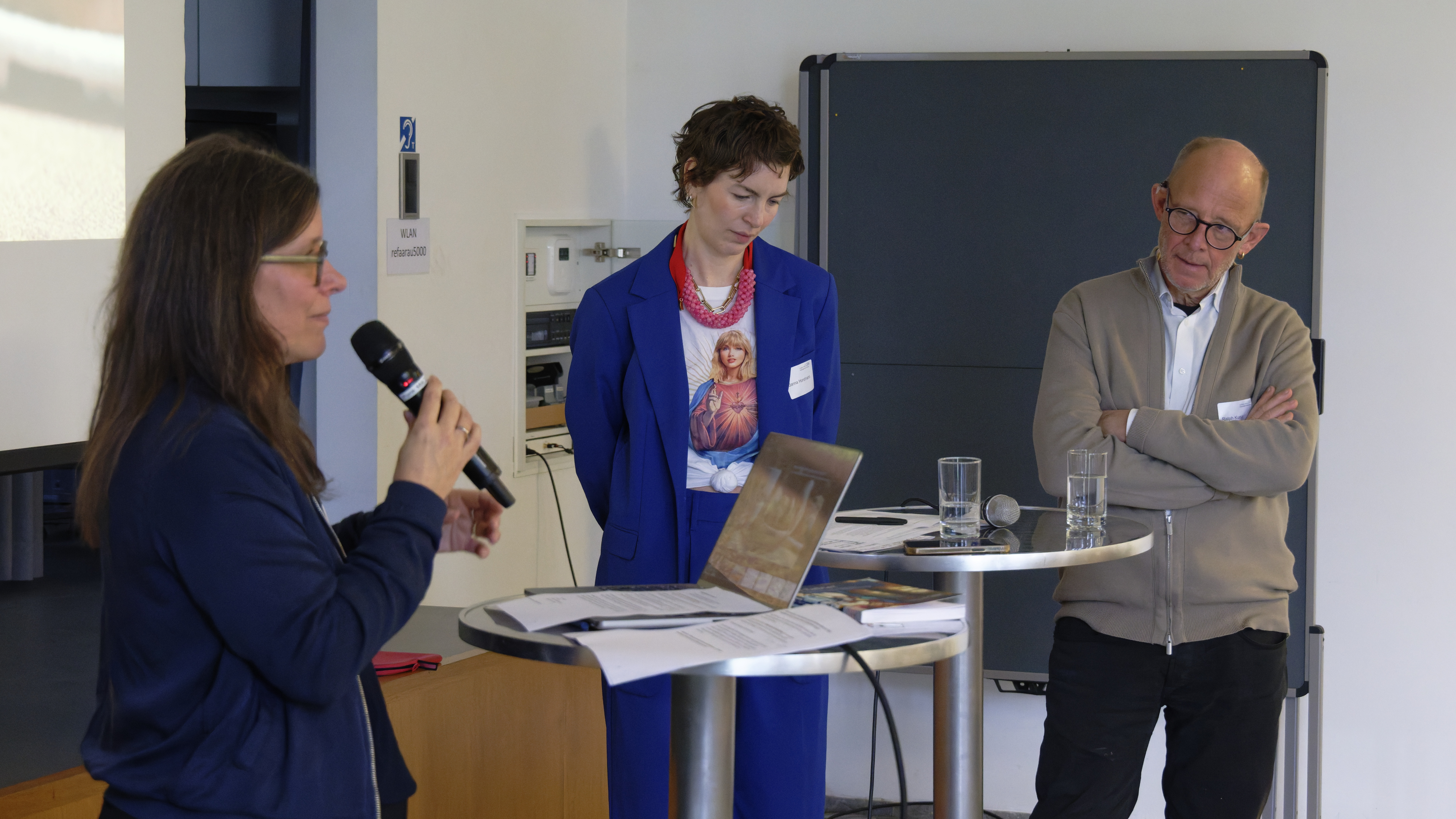 Werkstatt 2026 Podium - Katrin Kusmierz, Janna Horstmann und Ralph Kunz